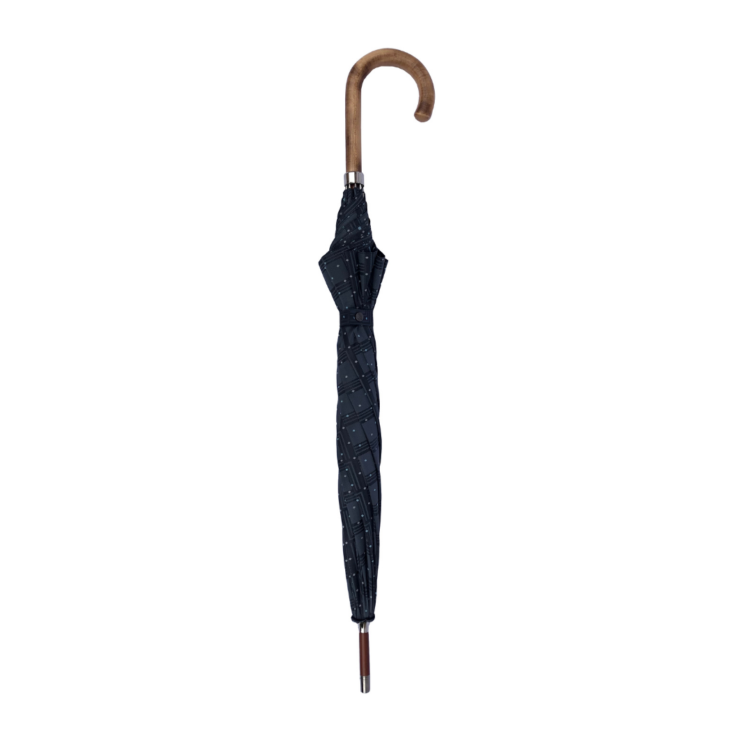 Parapluie élégant Noir Pour Hommes - Modèle Gentleman N°16 - Smati - Idéal Pour Tous Les Jours