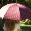 Parapluie classique toile jacquard 