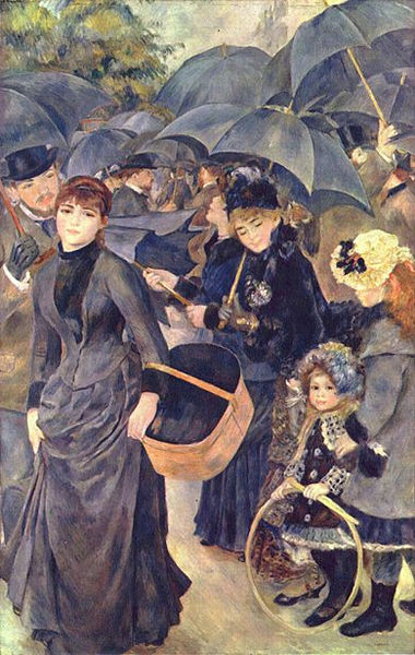 Auguste Renoir : les parapluies